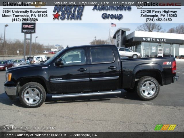 2012 GMC Sierra 1500 SLT Crew Cab 4x4 in Onyx Black
