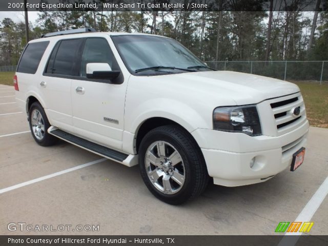 2007 Ford Expedition Limited in White Sand Tri Coat Metallic