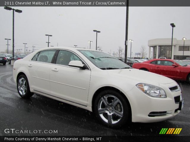 2011 Chevrolet Malibu LT in White Diamond Tricoat