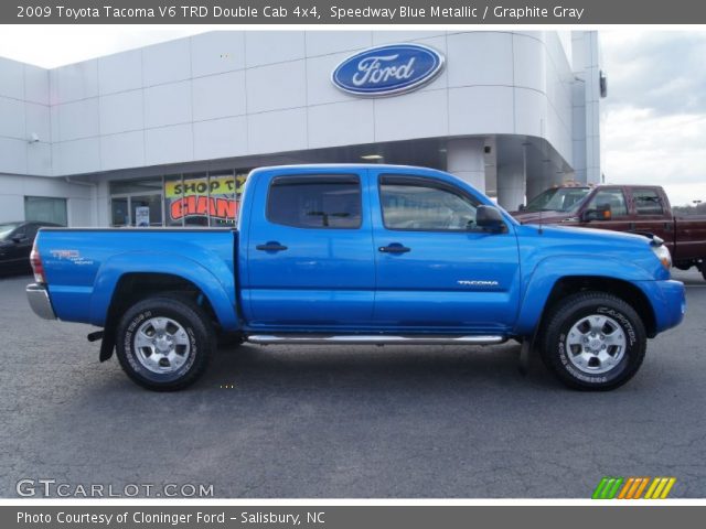 2009 Toyota Tacoma V6 TRD Double Cab 4x4 in Speedway Blue Metallic