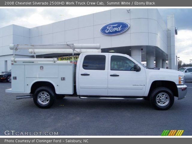 2008 Chevrolet Silverado 2500HD Work Truck Crew Cab in Summit White