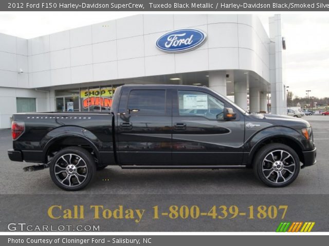 2012 Ford F150 Harley-Davidson SuperCrew in Tuxedo Black Metallic