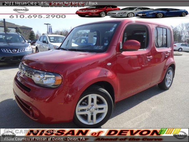 2011 Nissan Cube 1.8 SL in Scarlet Red Metallic