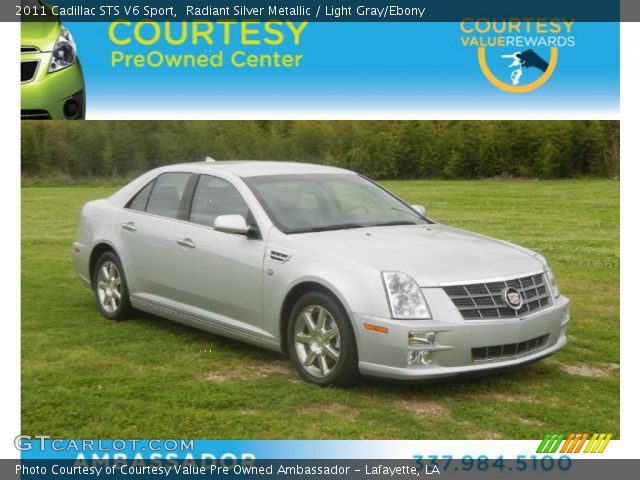 2011 Cadillac STS V6 Sport in Radiant Silver Metallic