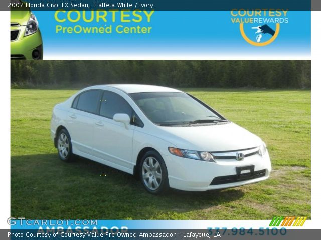 2007 Honda civic lx sedan specs