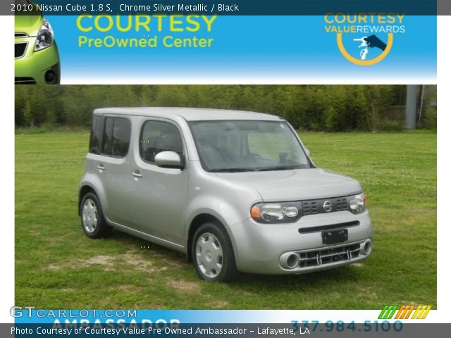 2010 Nissan Cube 1.8 S in Chrome Silver Metallic