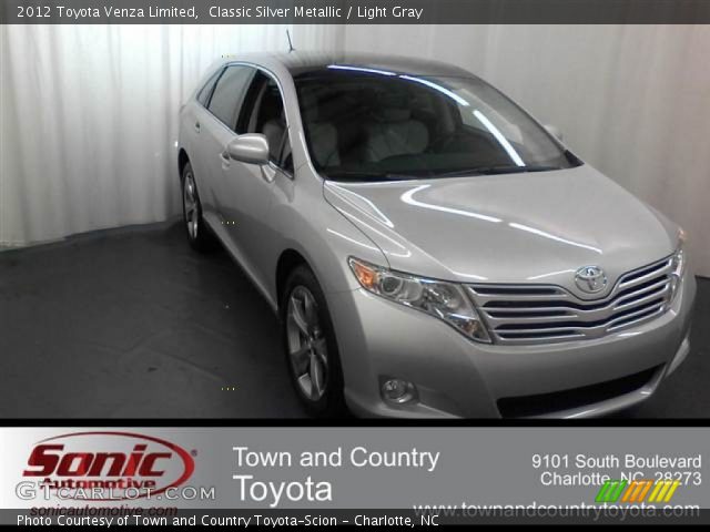 2012 Toyota Venza Limited in Classic Silver Metallic