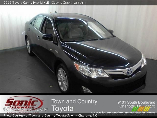 2012 Toyota Camry Hybrid XLE in Cosmic Gray Mica