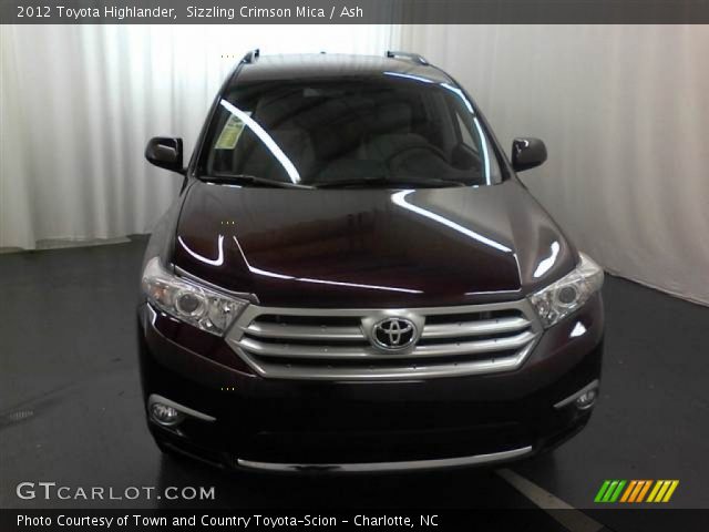 2012 Toyota Highlander  in Sizzling Crimson Mica