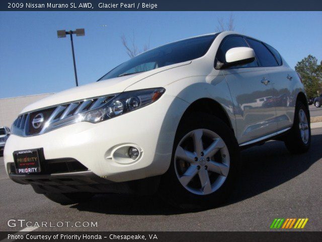 2009 Nissan murano sl glacier pearl #4