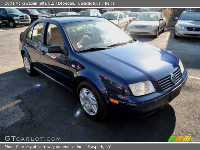 2001 Volkswagen Jetta GLS TDI Sedan in Galactic Blue