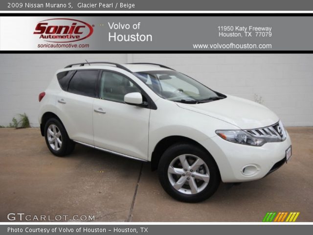 2009 Nissan Murano S in Glacier Pearl