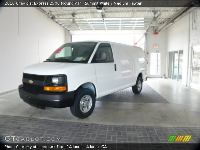 2010 Chevrolet Express 2500 Moving Van in Summit White
