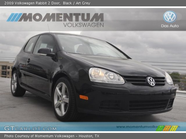 2009 Volkswagen Rabbit 2 Door in Black