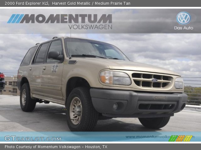 2000 Ford Explorer XLS in Harvest Gold Metallic