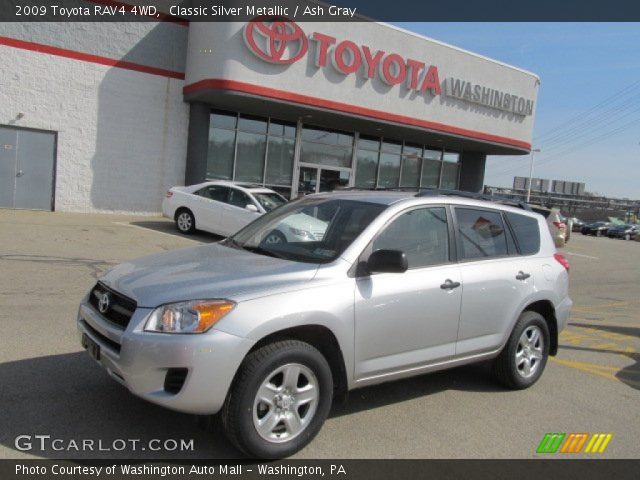 2009 Toyota RAV4 4WD in Classic Silver Metallic
