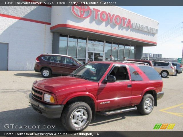 1996 Chevrolet Blazer LS 4x4 in Dark Cherry Red Metallic