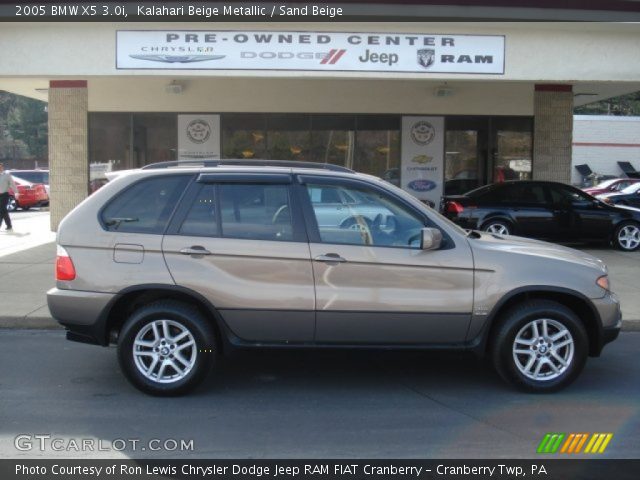 2005 BMW X5 3.0i in Kalahari Beige Metallic
