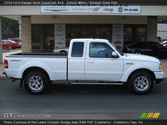 2009 Ford Ranger Sport SuperCab 4x4 in Oxford White