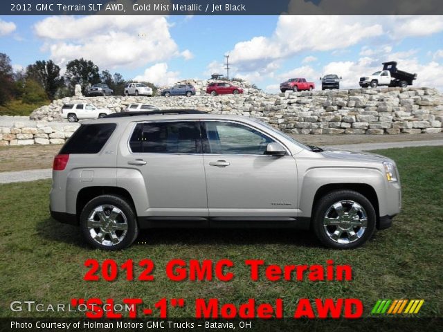 2012 GMC Terrain SLT AWD in Gold Mist Metallic