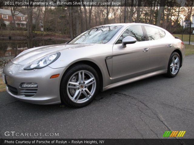 2011 Porsche Panamera 4S in Platinum Silver Metallic