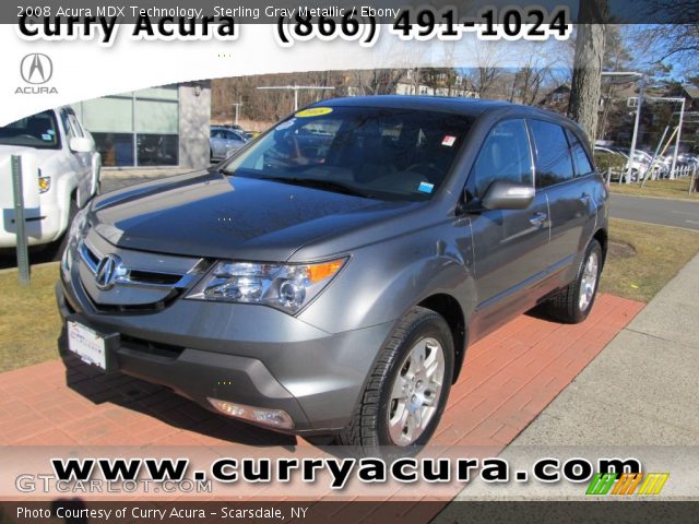 2008 Acura MDX Technology in Sterling Gray Metallic