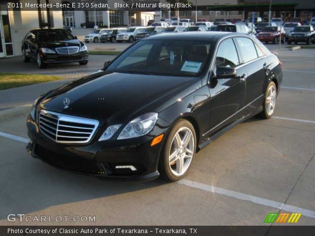 2011 Mercedes-Benz E 350 Sedan in Black