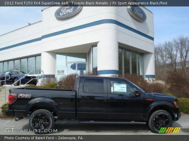 2012 Ford F150 FX4 SuperCrew 4x4 in Tuxedo Black Metallic