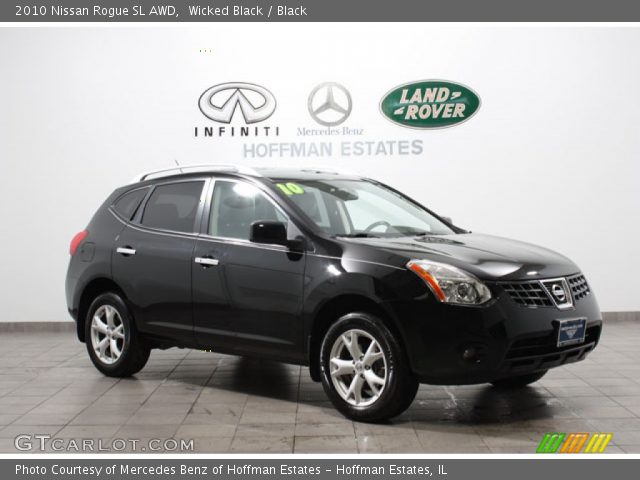 2010 Nissan Rogue SL AWD in Wicked Black