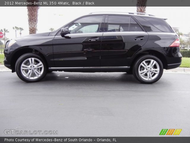 2012 Mercedes-Benz ML 350 4Matic in Black