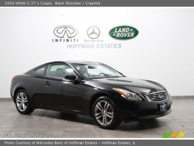 2009 Infiniti G 37 x Coupe in Black Obsidian