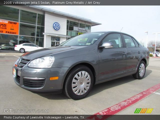 2008 Volkswagen Jetta S Sedan in Platinum Grey Metallic