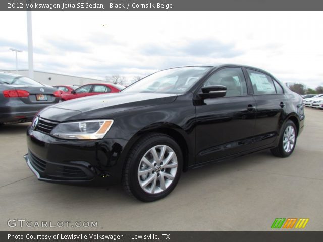 2012 Volkswagen Jetta SE Sedan in Black