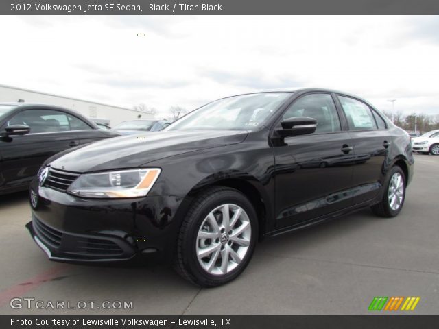 2012 Volkswagen Jetta SE Sedan in Black