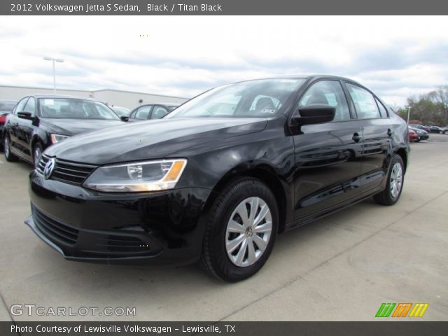 2012 Volkswagen Jetta S Sedan in Black