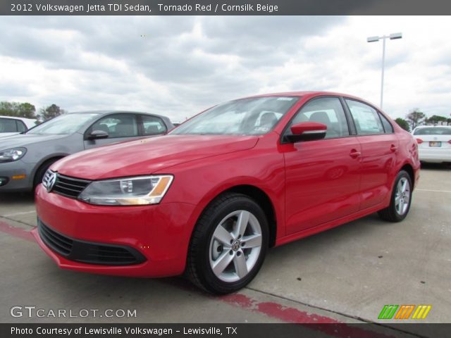 2012 Volkswagen Jetta TDI Sedan in Tornado Red