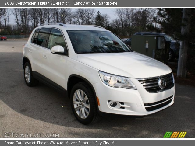 2009 Volkswagen Tiguan SE 4Motion in Candy White