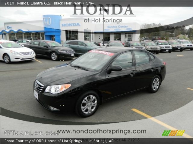 2010 Hyundai Elantra GLS in Black Noir Pearl