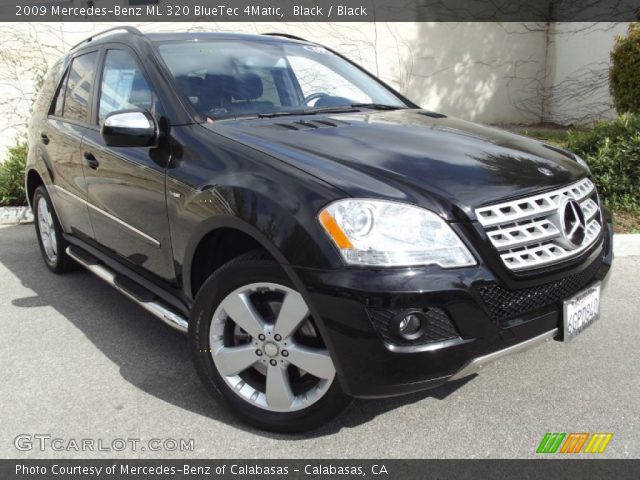 2009 Mercedes-Benz ML 320 BlueTec 4Matic in Black