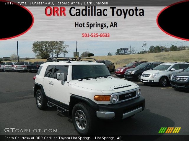2012 Toyota FJ Cruiser 4WD in Iceberg White