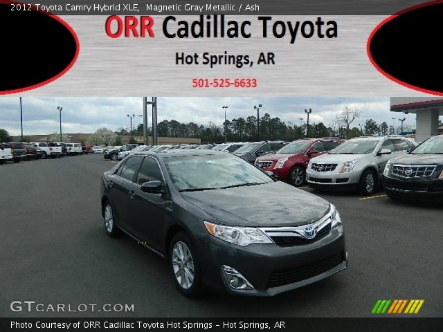 2012 Toyota Camry Hybrid XLE in Magnetic Gray Metallic
