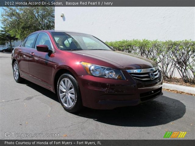 2012 Honda accord basque red pearl