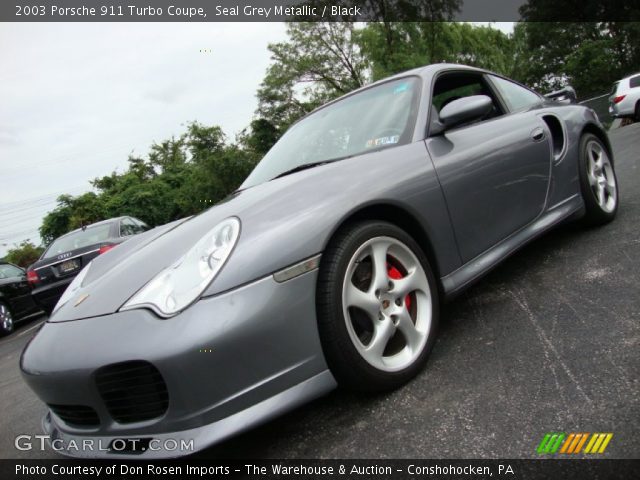 2003 Porsche 911 Turbo Coupe in Seal Grey Metallic