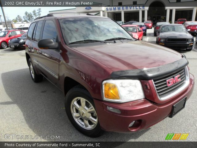 2002 GMC Envoy SLT in Fire Red