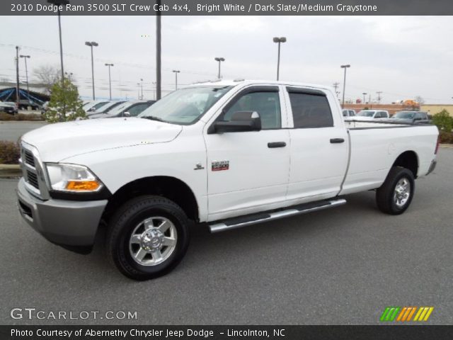 2010 Dodge Ram 3500 SLT Crew Cab 4x4 in Bright White
