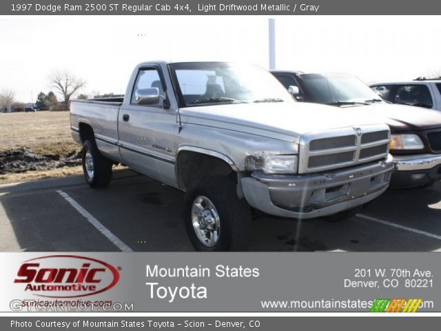 1997 Dodge Ram 2500 ST Regular Cab 4x4 in Light Driftwood Metallic