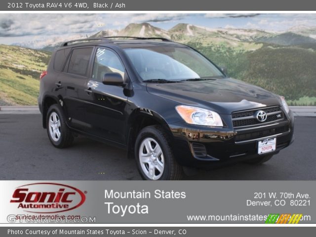 2012 Toyota RAV4 V6 4WD in Black