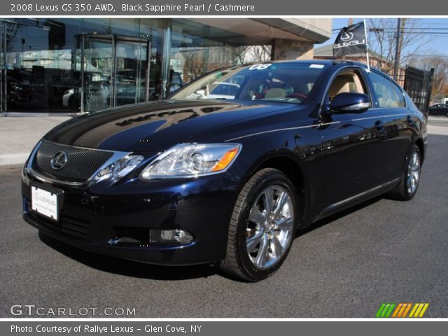 2008 Lexus GS 350 AWD in Black Sapphire Pearl