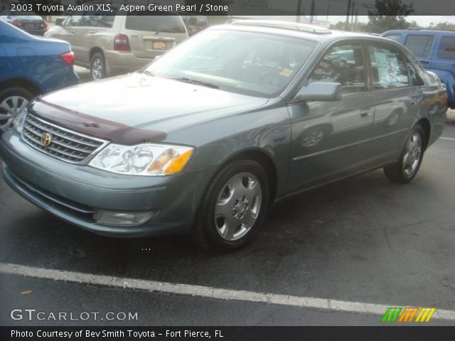 2003 Toyota Avalon XLS in Aspen Green Pearl