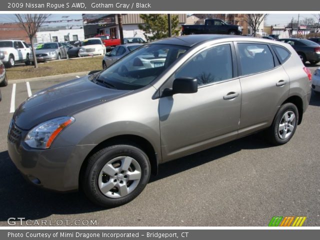 2009 Nissan Rogue S AWD in Gotham Gray
